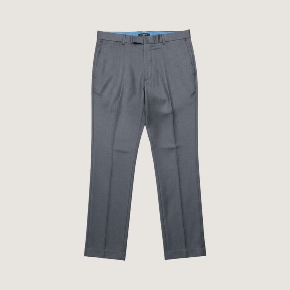 Axist Mens Ultra Series Straight Fit Dress Pants 34x30 Dark Navy Heather NWT